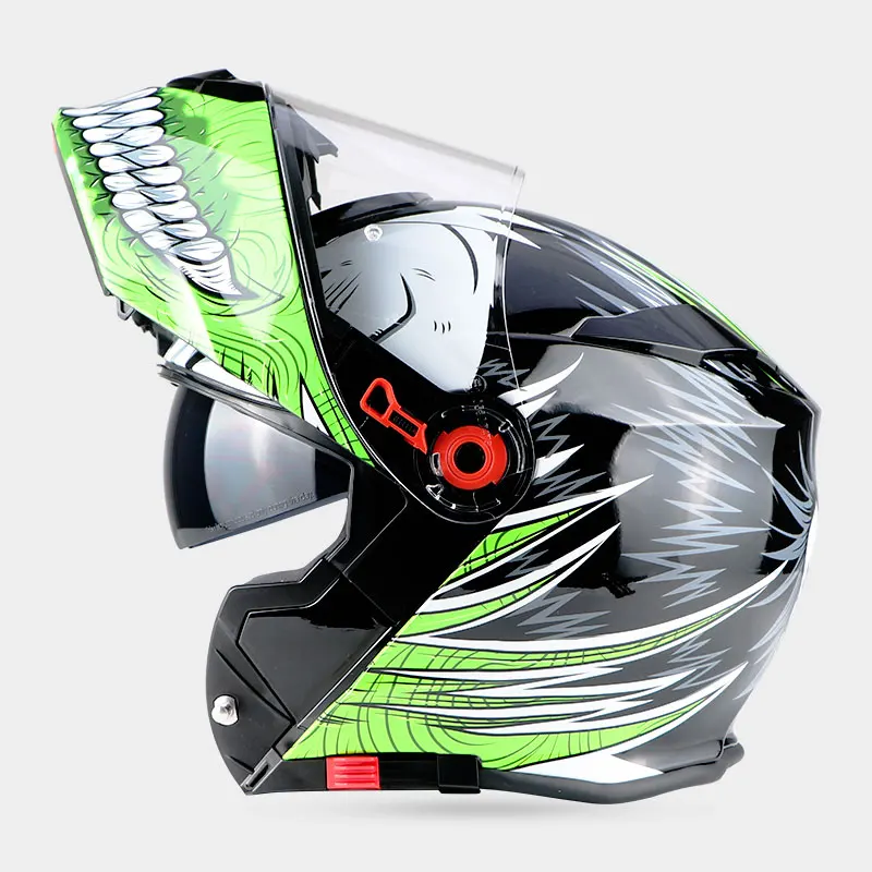 TORC moto rcycle шлем флип-ап шлем мото rbike moto rcross Полный лицевой шлем capacete cascos para moto ECE T271 гоночный шлем - Цвет: SIMLE- GREEN