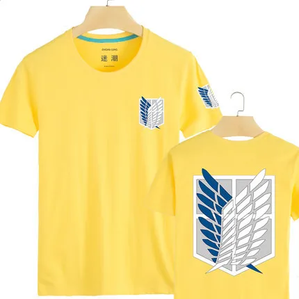 Футболка с японским аниме одежда для скаутинга легиона футболка коротким