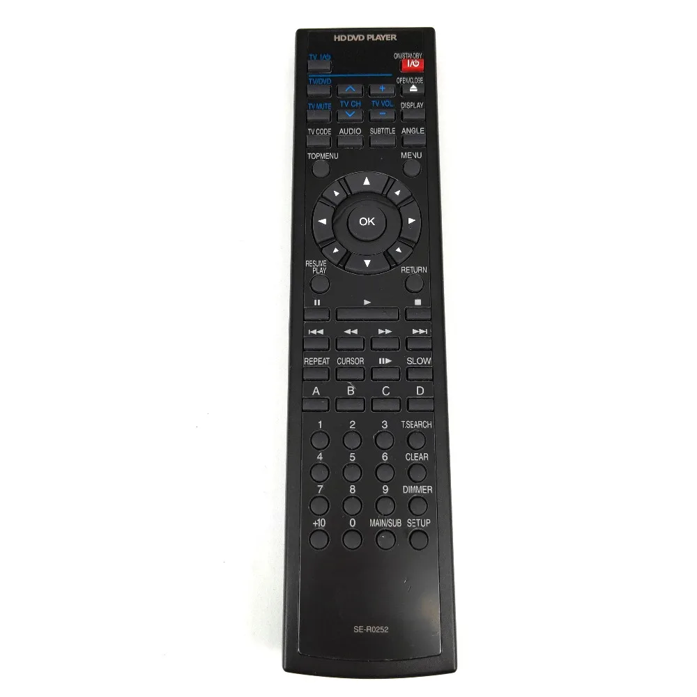 

Новый оригинальный SE-R0252 для Toshiba HD DVD плеер Пульт дистанционного управления для HD-A2 A20 A35 HDA2KU Fernbedienung