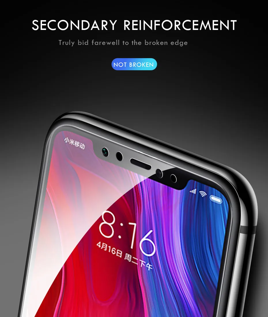 Закаленное стекло для Xiaomi Mi 9 SE стекло для Mi 8 Lite Защита экрана для Xiaomi Mi 9T 8 Lite A2 A1 Pocophone F1 MAX 3 2 Стекло