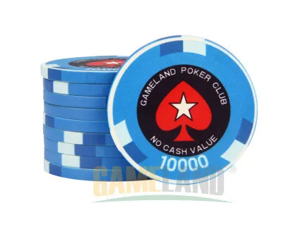 10000 Фишки Фишки Для Покера EPT Керамические Чипы Самое Лучшее Handfeel Высококлассные Набор Микросхем Pokerstars Профессиональной Игры Высокое Качество Профессиональных Казино Чип - Цвет: 10000