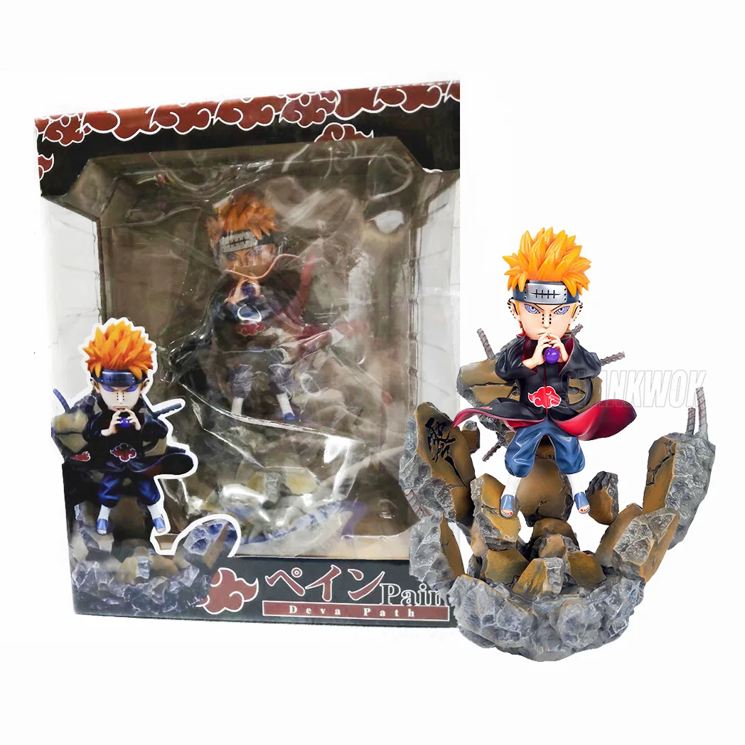 Аниме Uzumaki Naruto PVC Pain Nagato Yahiko Chibaku Tensei/Rikudo Tensei экшн фигурка Коллекционная модель