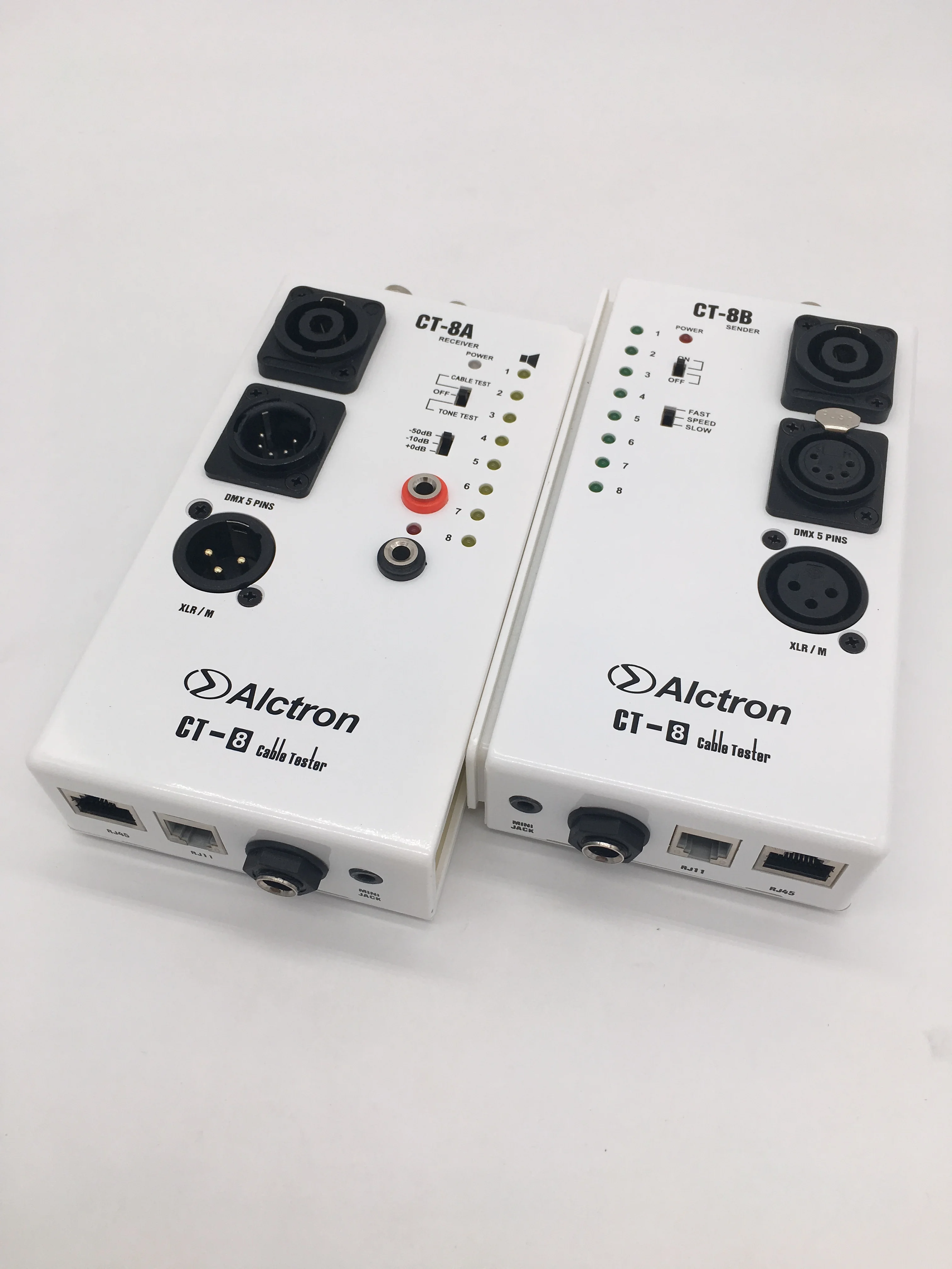 Alctron CT-8 умный Кабельный тестер многоцелевой тестер аудио кабеля, тест для разнесения кабеля в хорошей проводимости или нет