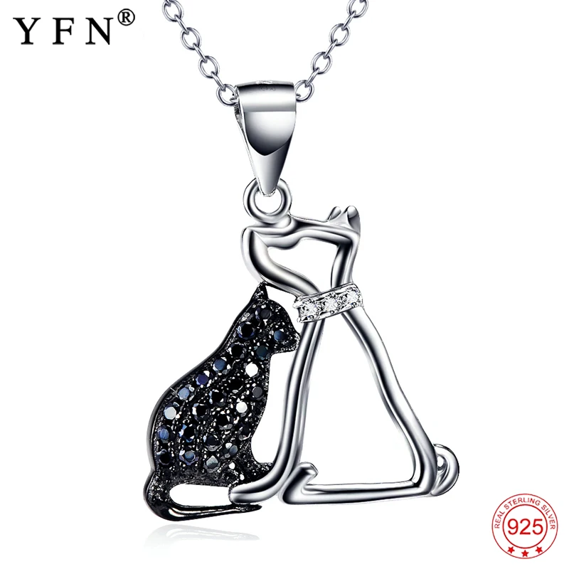 Женское ожерелье из серебра 925 пробы с фианитом|pendants for women|fashion necklacenecklace fashion |