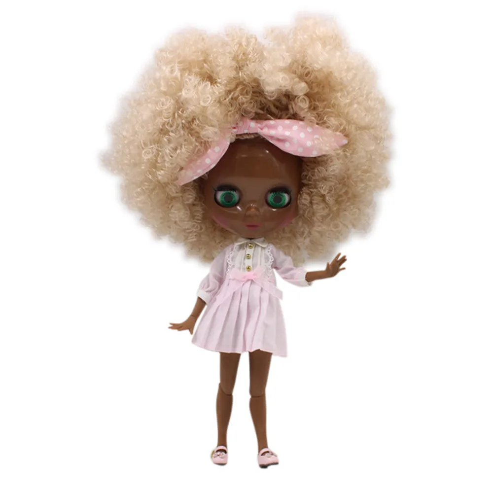 Супер черный оттенок кожи ICY DBS Blyth самое темное тело для суставов 1/6 30 см bjd dolls280QE337