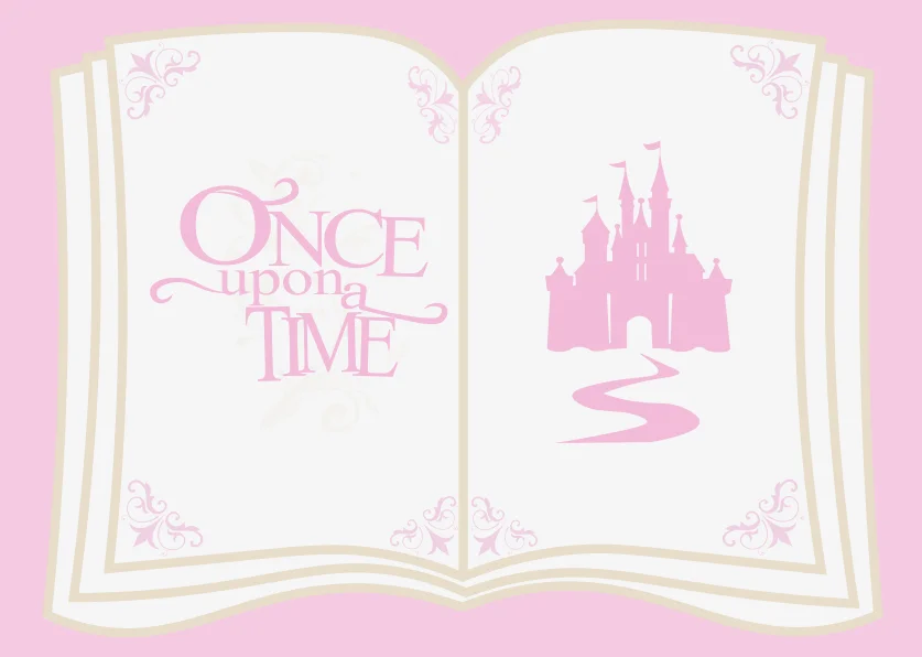 7x5FT Once Upon A Time замок книга платье розового цвета для девочек принцессы вечерние на