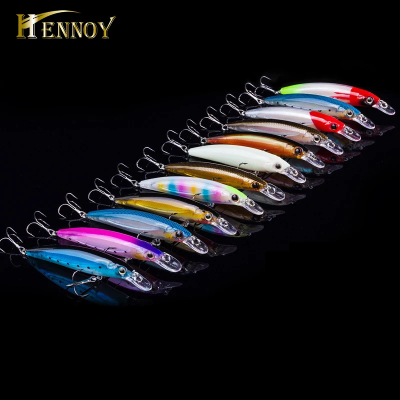 Hennoy Рыболовная Приманка Minnow на высоком каблуке 11 см 14g плавающая приманка гольяна