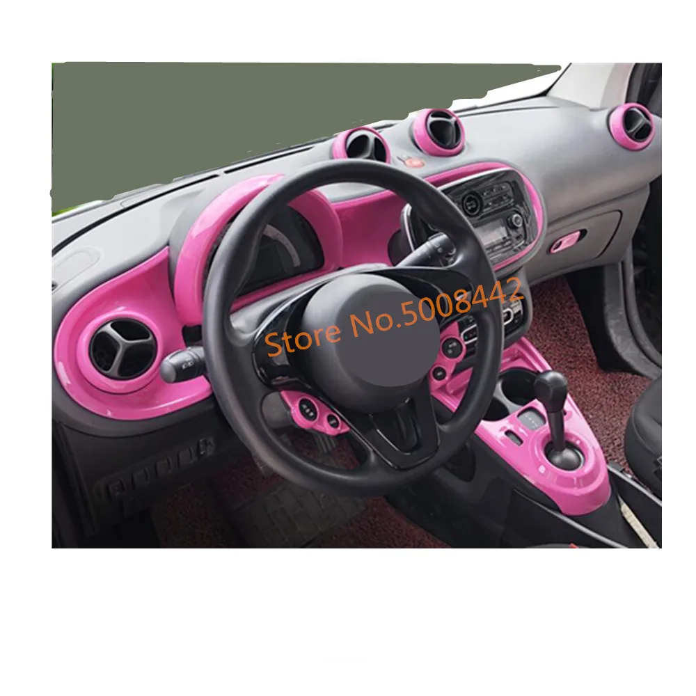 For Benz smart fortwo forfour 2015 2016 2017 2018 Shift Stall Paddle cup Interior Kit switch air condition ing Outlet middle | Автомобили