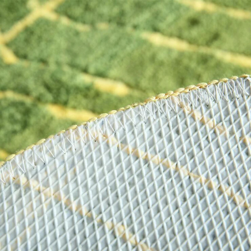 Green Leaves Mats Polyester Home Hallway Bedroom Kitchen Floor Rugs Non-slip Thick Carpet Absorbent Bath Mat High Qiality | Дом и сад