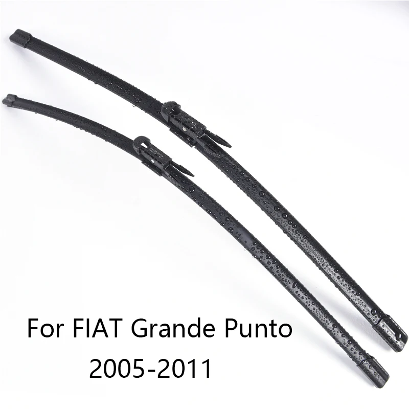 05-11 Grande Punto Щетки стеклоочистителя лобового стекла для FIAT Punto 1999 2000 2001 2002 2003 2004 2005 2006 2007 до Резина стеклоочистителя лобового стекла автомобиля - Цвет: 05-11 Grande Punto