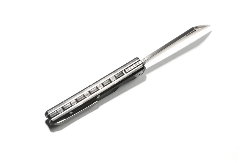 Два SUN G10 Ручка TS74 D2 лезвие Flipper ball brearing складной нож походные охотничьи карманные