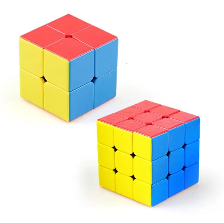 Cuberspeed ShengShou драгоценный камень 4 магических кубиков комплект-2x2 3x3 4x4 5x5 Stickerless Cube