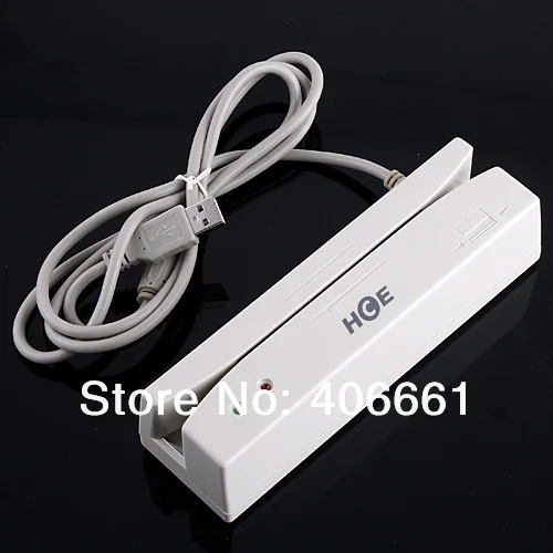 Hce-402u USB универсальный магнитных карт / считыватель размах карта ( трек 2 75 210BPI ) |