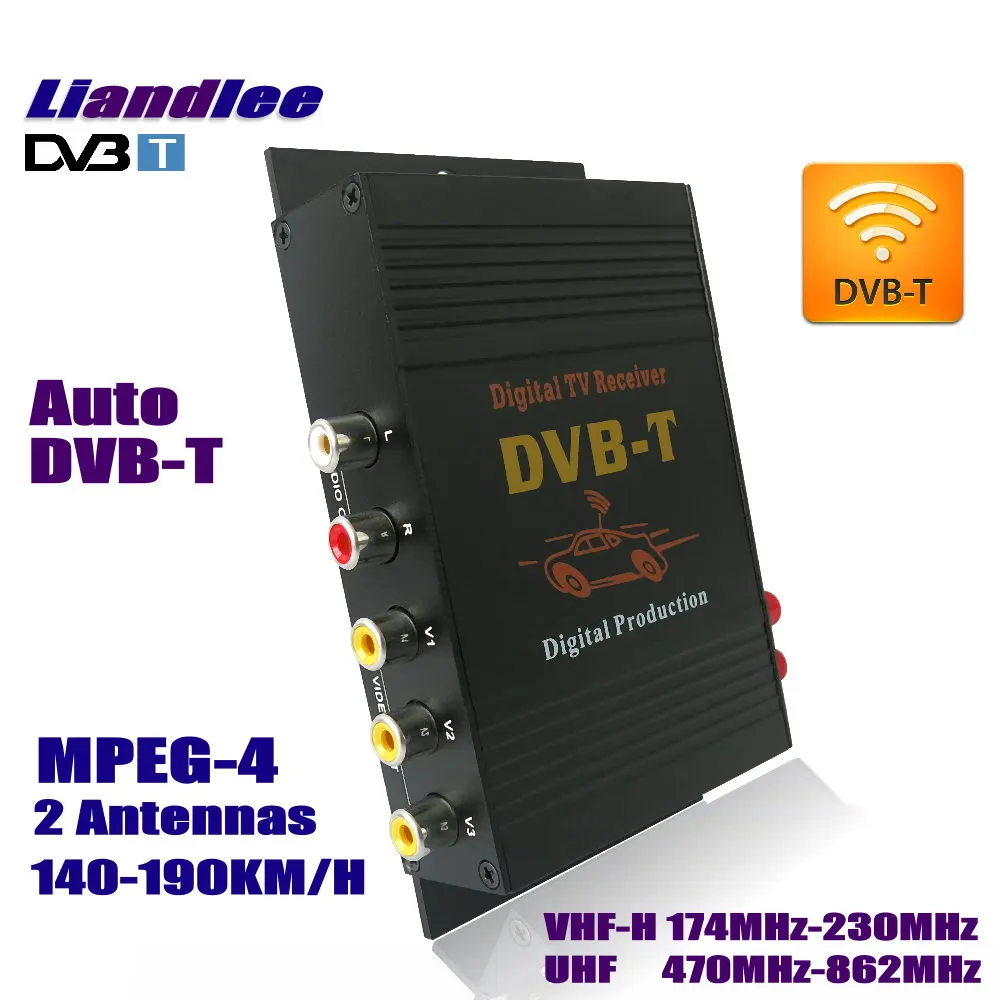 Автомобильный цифровой ТВ модель DVB T M 618 приемник HD MPEG 4 CVBS D мобильный Тернер