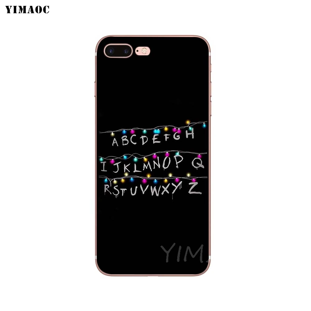 Мягкий ТПУ чехол YIMAOC I don t care danger stranger силиконовый для iPhone 8 7 6 6S Plus 5 SE X XR XS 11 Pro Max