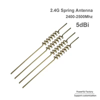 manufacture antenna built in copper coil spring wire antenna with 2 4g 10 pieces batch