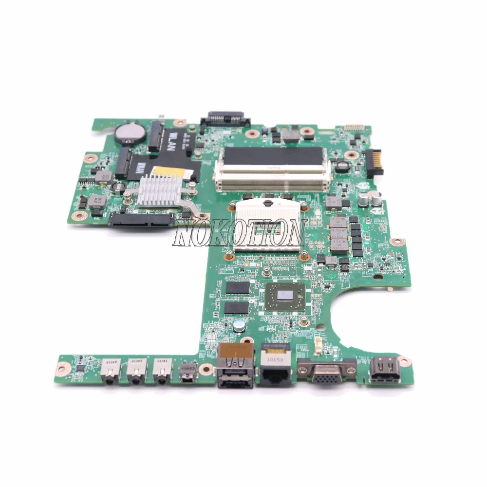 Материнская плата NOKOTION для ноутбука dell Studio 1558 CN 04DKNR 4dknr DA0FM9MB8D1 HD5470 DDR3 материнская