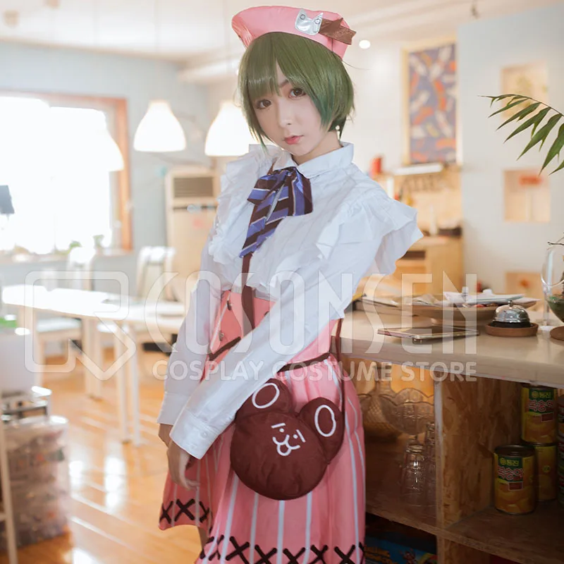 Игра А3 COSPLAYONSEN! Летний костюм для косплея Rurikawa Yuki полный комплект взрослых новый стиль с сумкой|adult costume|cosplay
