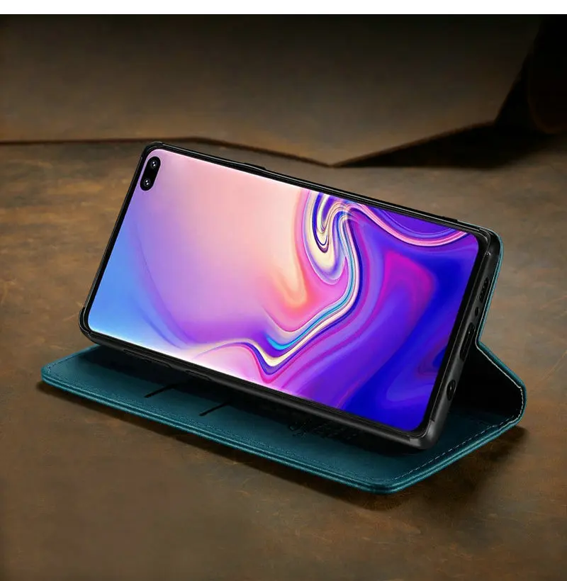 Чехол мне Магнитный чехол для samsung Galaxy S10 плюс S10e Магнитный кошелек кожаный чехол для телефона для Galaxy S10 флип-чехол