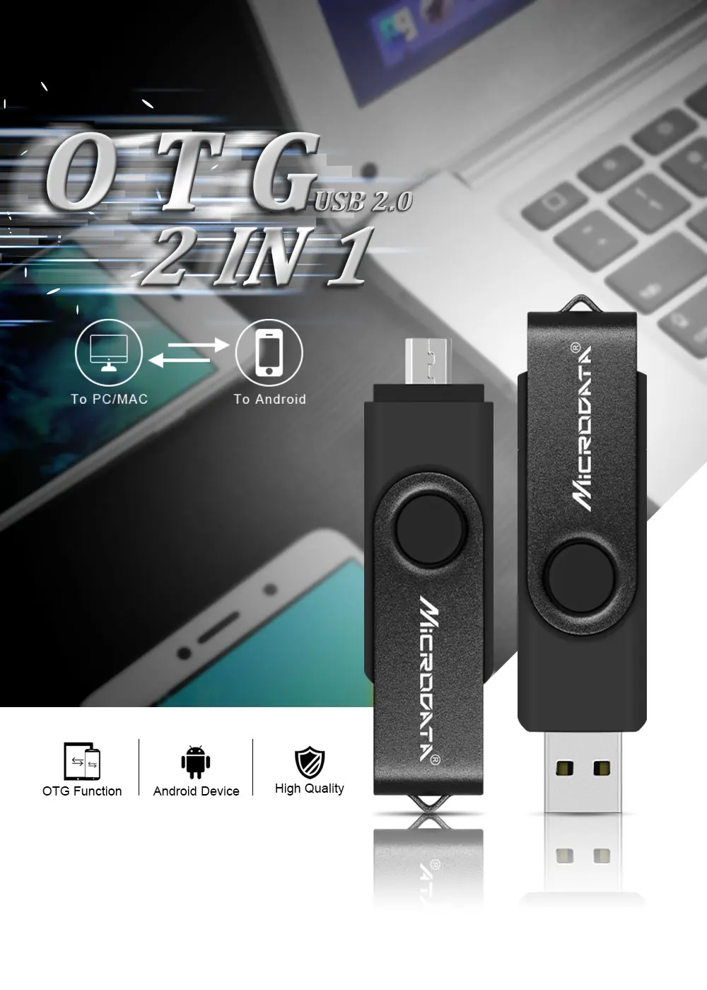9 цветов, Смарт OTG USB флеш-накопитель, 64 ГБ, 32 ГБ, флеш-накопитель, 8 ГБ, 16 ГБ, USB 2,0, флеш-накопитель для Android, смартфон, планшет