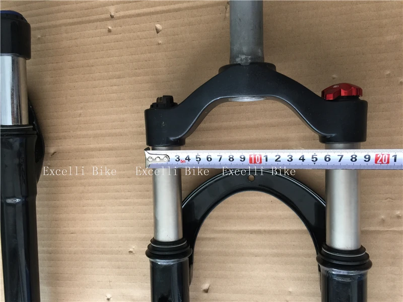 Велосипедная вилка с фиксирующей подвеской из алюминиевого сплава для 4 0