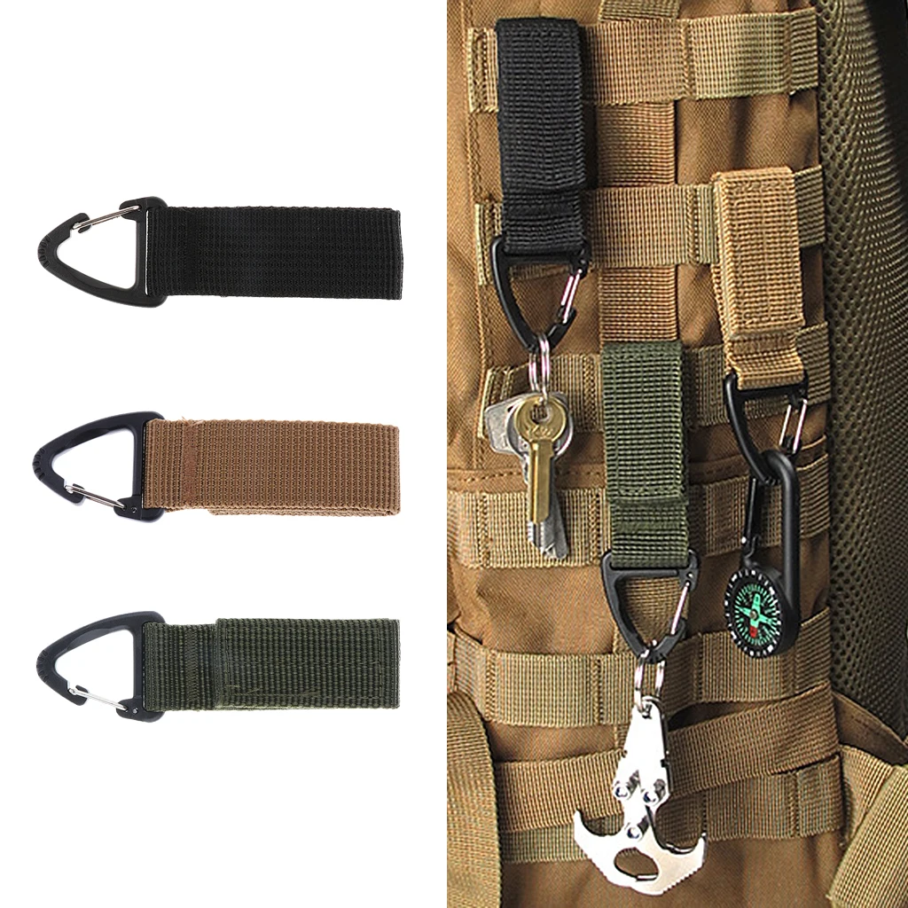 Многофункциональный нейлоновый карабин Molle для лямок рюкзаков подвесных ремней