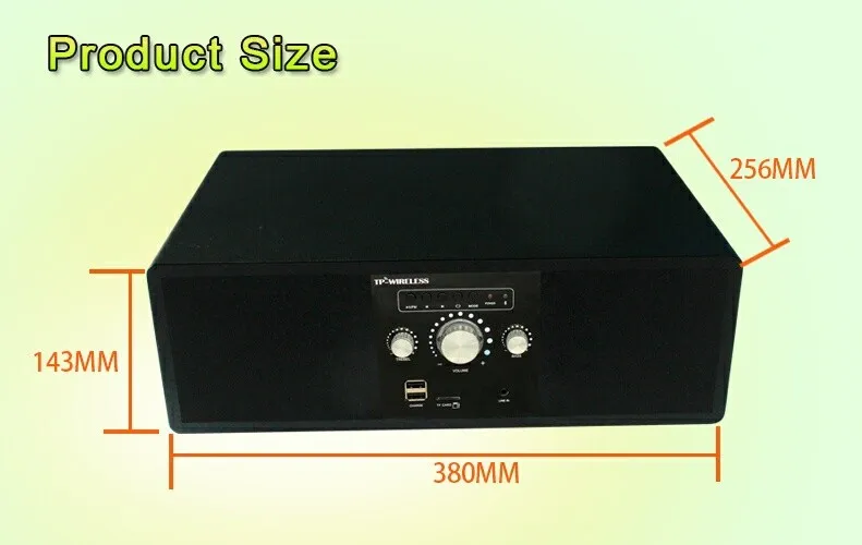 TP-WIRELESS WSD16 МИНИ 2,1 CH домашний кинотеатр Многофункциональный все-в-одном 2,1 CH Bluetooth Hi-Fi динамик