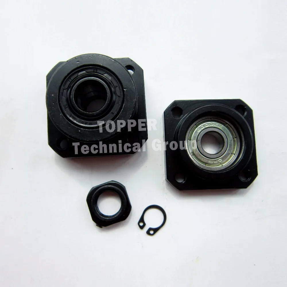 1 шт. FK12 фиксированная сторона + FF12 плавающая поддержка SFU 1604/1605/1610 шариковый винт