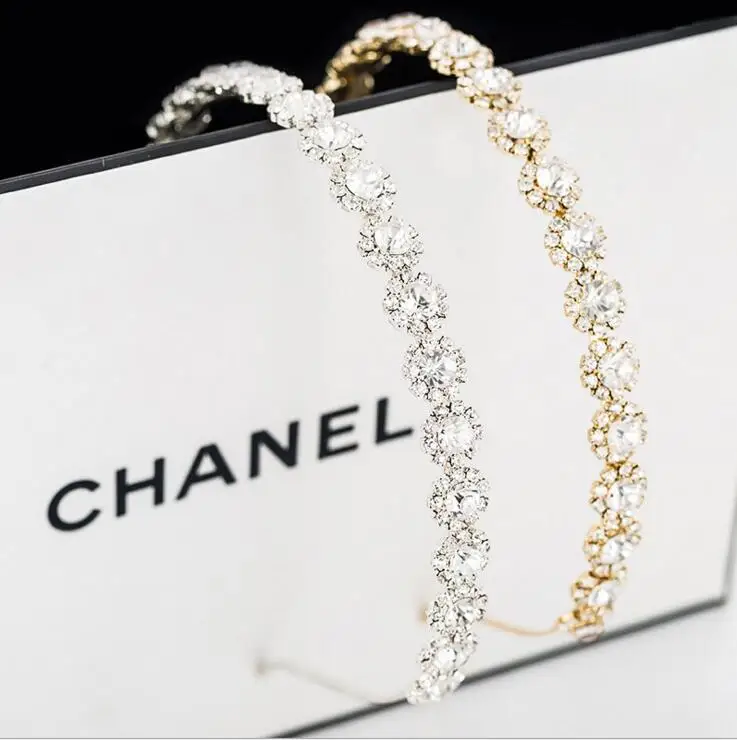 Стразы для девочек повязка волос Детские вечерние свадебная корона на голову