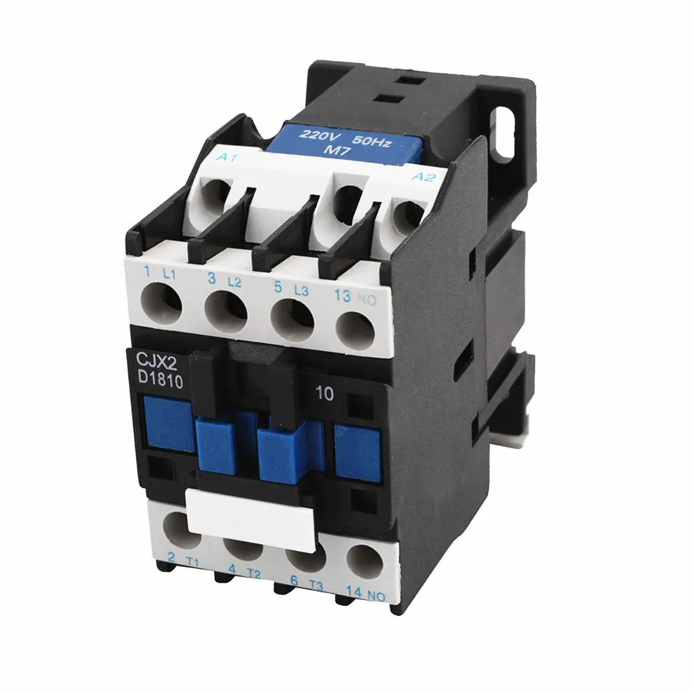 CJX2 1810 LC1 контактор переменного тока 18A 3 фазы полюсный без катушки Напряжение 380V 220V