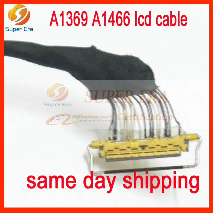A1369 ЖК-дисплей LED LVDS экран гибкий кабель для Apple Macbook Air A1466 ЖК-экран с петлей 2010-2015year