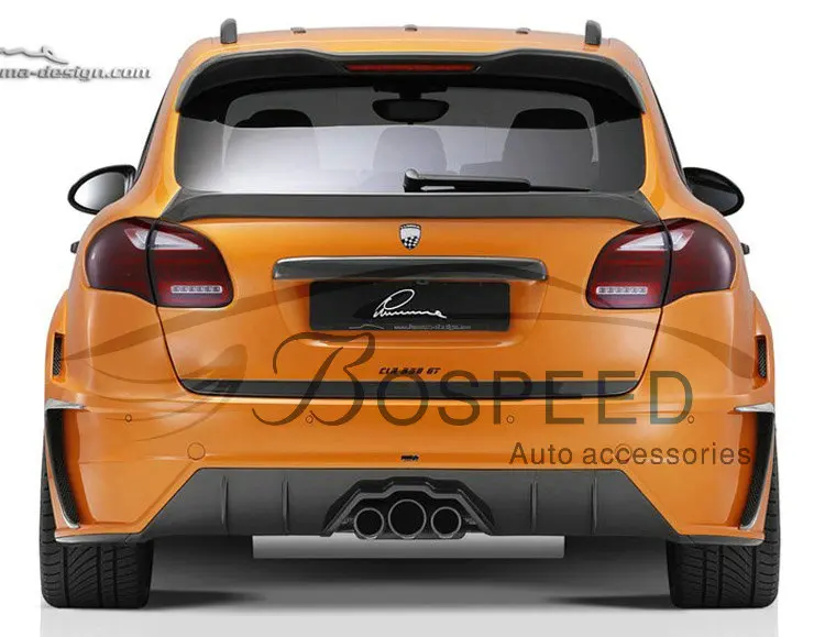 Крыло спойлера из углеродного волокна подходит для PORSCHE Cayenne 2011 2012|wing wing|wing spoilerwings