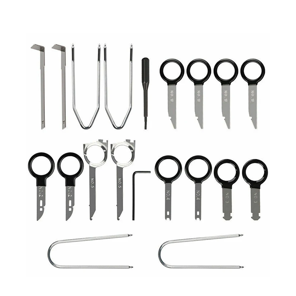 Комплект инструментов для установки автомобильного радиоприемника дверной