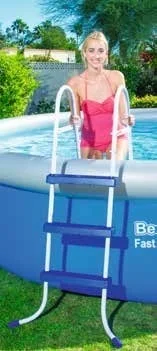 58335 Bestway 1,07 м безопасный бассейн лестница для Азии, Африки, Америки 4" AGP лестница для бассейна высотой менее 107 см