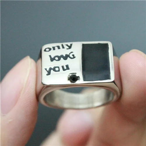 Мужское кольцо из нержавеющей стали 316L размеры 7 ~ 11 | Украшения и аксессуары