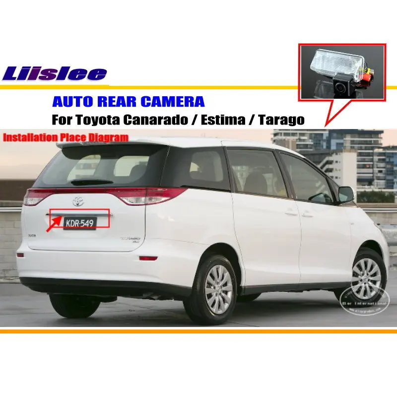 Liislee для Toyota Canarado / Estima/Tarago автомобильная задняя камера парковочная камера/NTST