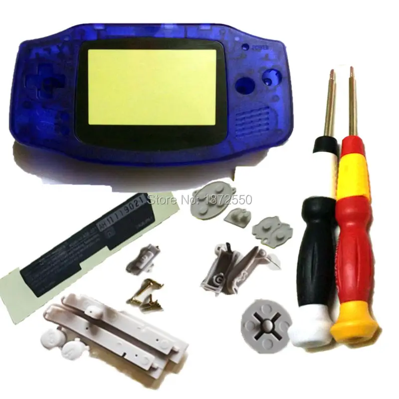 Новое поступление чехол для пластикового корпуса прозрачный синий подходит