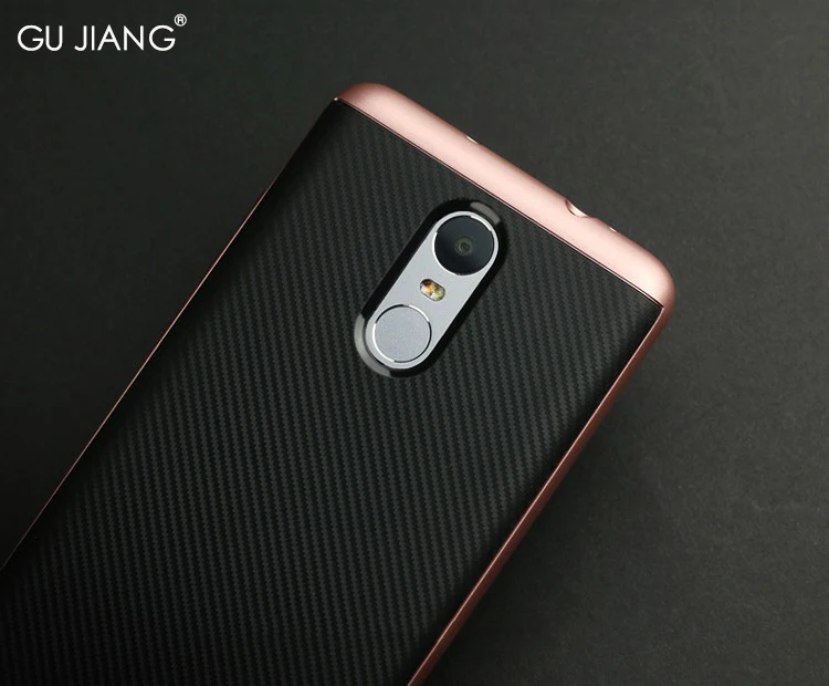 Брендовый Текстурированный чехол GU JIANG для Xiaomi Redmi Note 3 комбинированный