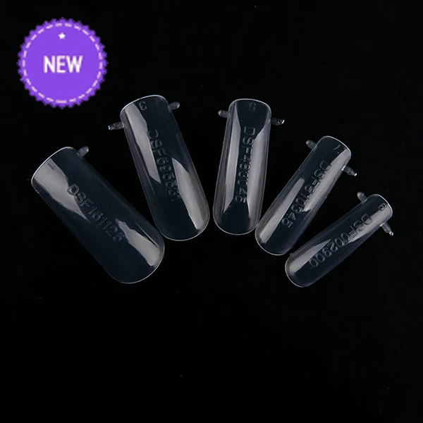 Пластиковая прозрачная двойная система для ногтей с полным покрытием 312x1 |