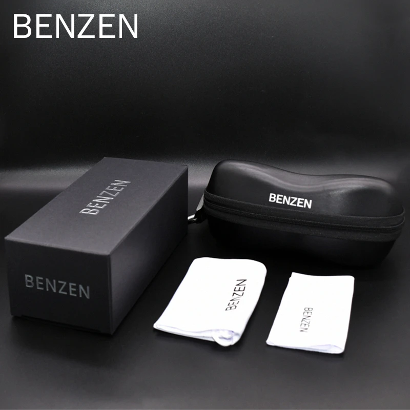 

BENZEN Classic Sunglasses Men Polarized Male Sun Glasses Driving Glasses Shades Eyeglasses Gold 9337