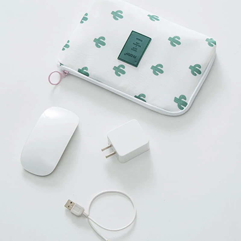 Дорожная сумка электронная цифровая для хранения данных USB зарядный кабель