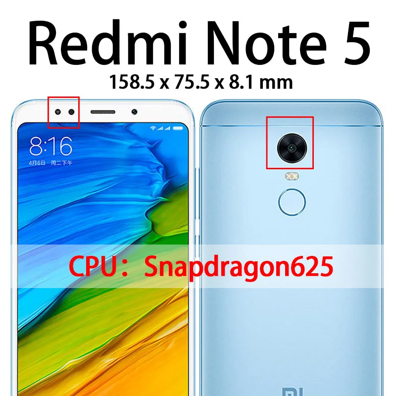 Закаленное стекло для xiaomi redmi note 5 pro plus защитное стекло на ksiomi xiomi note5 не 5pro 5plus защита экрана полное покрытие - Цвет: for redmi note 5