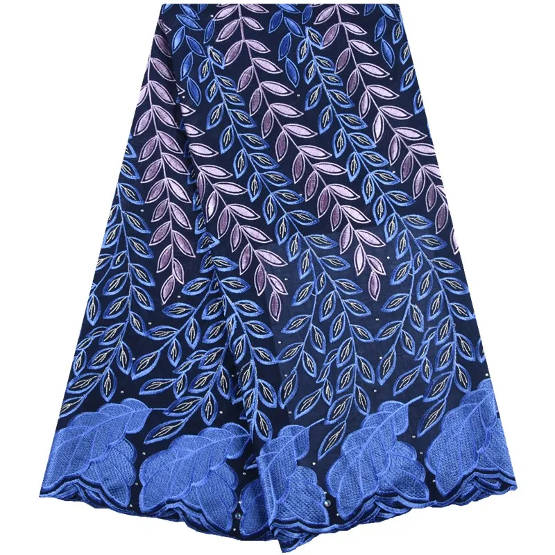 Embroidery Purple Swiss Voile Cotton Lace Fabric 2019 African In Switzerland High Quality Dry S1583 | Дом и сад