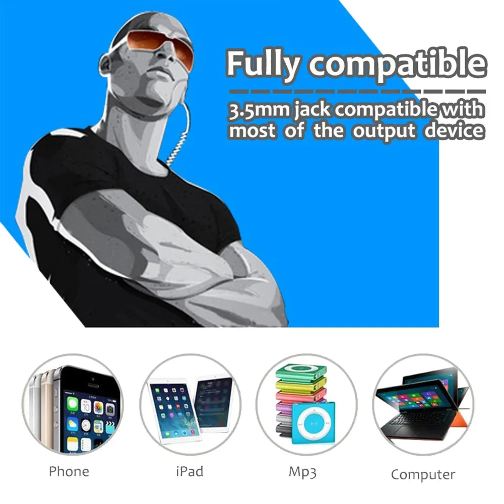 Универсальные наушники для телефона бинауральные с защитой от излучения беруши