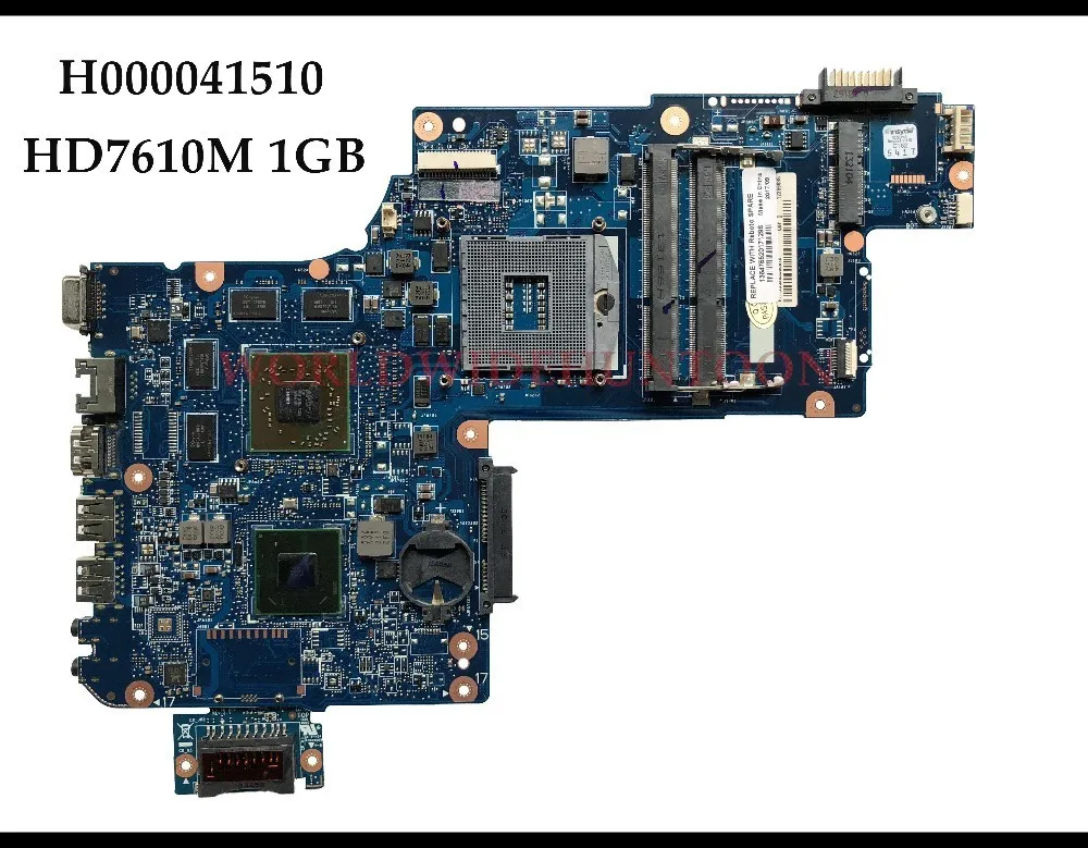 Высококачественная материнская плата H000041510 для ноутбука Toshiba Satellite C870 L870 HM76 rPGA988B