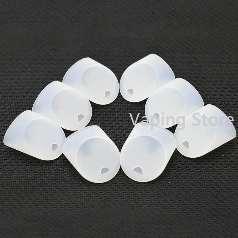 5 шт. одноразовый мундштук тестер плоский силиконовый наконечник крышка Крышка
