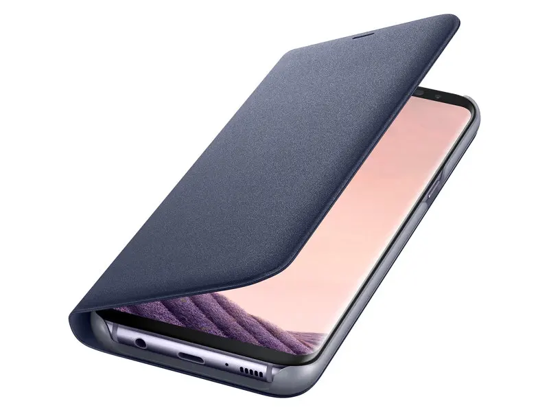 samsung светодиодный чехол Smart Cover чехол для телефона EF-NG955 для samsung Galaxy S8+ S8 Plus S8plus функция сна карман для карт