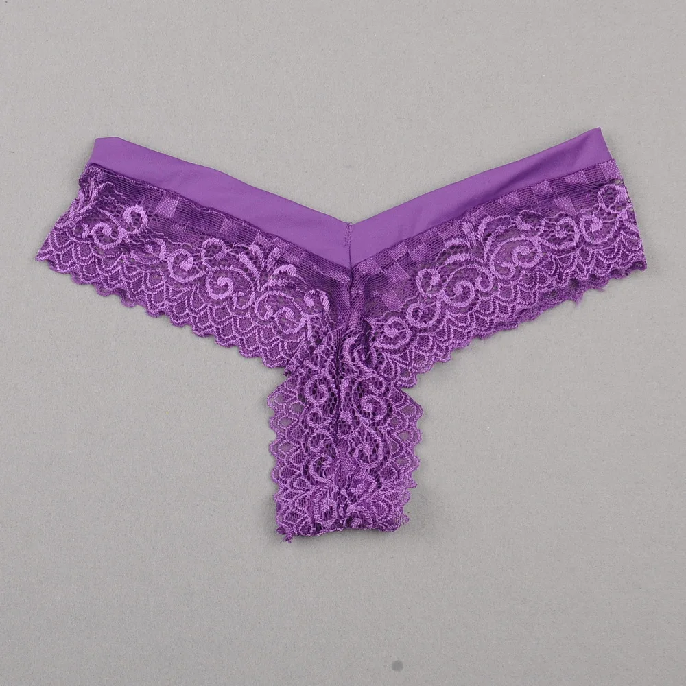Красочные женские Симпатичные Блестящие трусики кружевные микро бикини-танга G