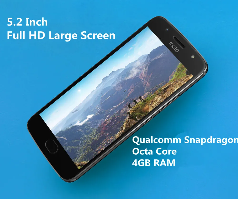 moto rola moto G5S xt1799-2 5,2 дюймов 1920*1080 4G 64G Qualcool 8937 Восьмиядерный NFC Смартфон