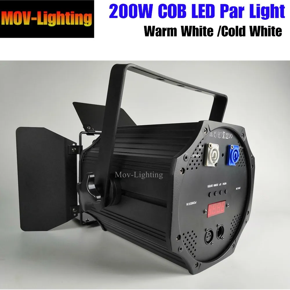 2 шт./лот 2018 Крытый LED Par COB 200 Вт Холодный сценический свет|Эффект освещения сцены| |